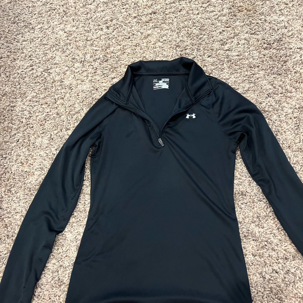 Black Under Armour top